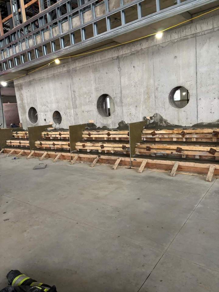 Coffrage de béton Brossard